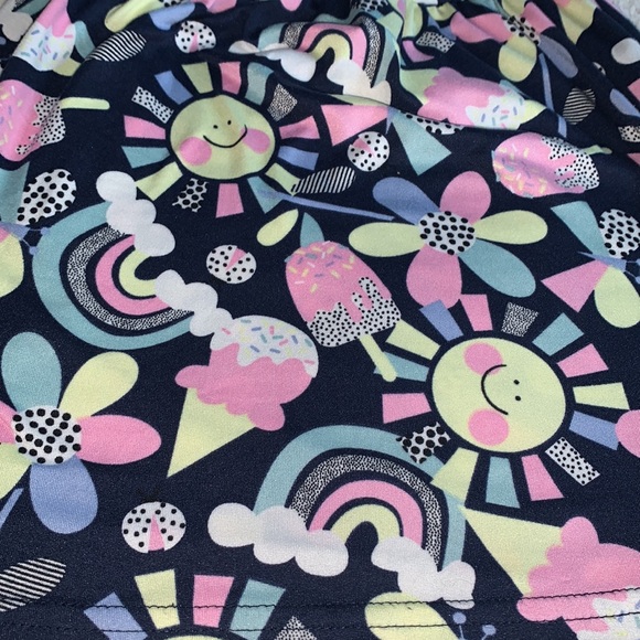 Picapino 2T Navy Dress Sunshine & Ice Cream Print Sundress EUC - Picture 6 of 10